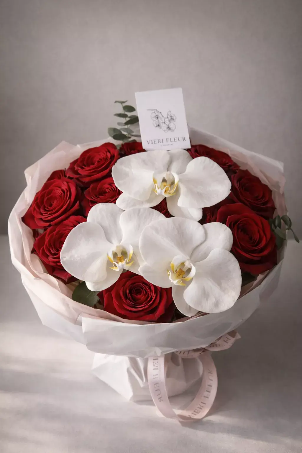 Valentines' Roses & Orchids